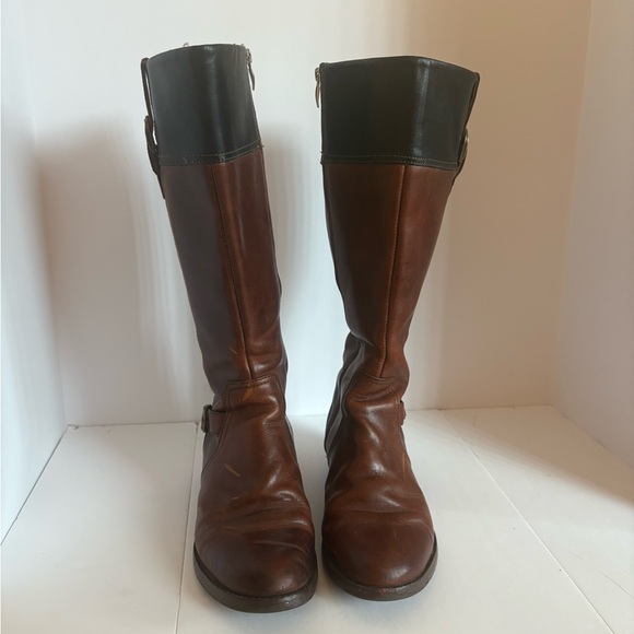 Ariat Shoes - Ariat Women's Tall Brown Leather Side Zip-Up Equestrian Boots. Size 7.5
